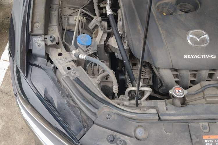 Used Mazda CX-4 2020 2.0L Automatic Two-Wheel Drive Blue Sky Exploration Edition Engine Bay Right