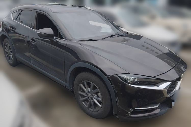 Used Mazda CX-4 2020 2.0L Automatic Two-Wheel Drive Blue Sky Exploration Edition Front Right 45 Deg