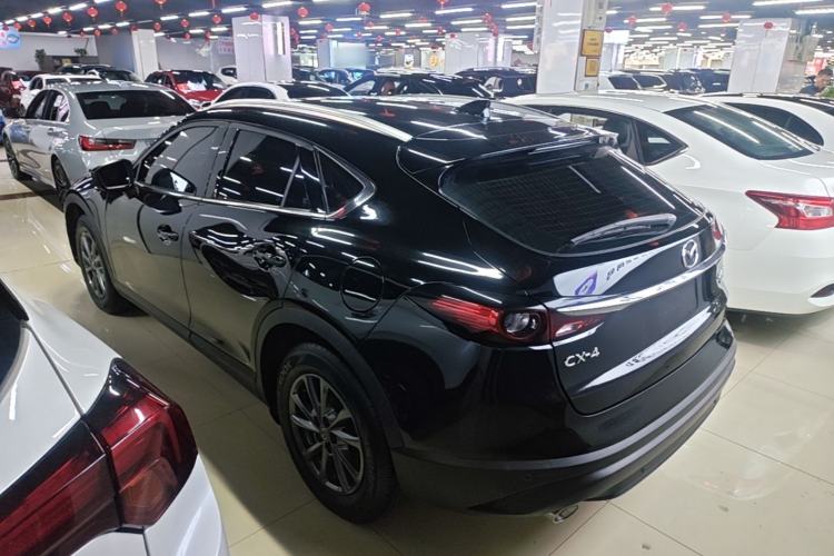 Used Mazda CX-4 2020 2.0L Automatic Two-Wheel Drive Blue Sky Luxury Edition Rear Left 45 Deg