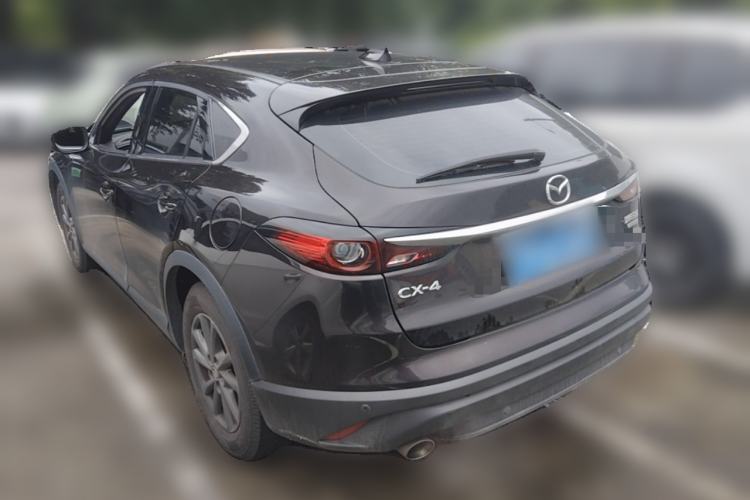 Used Mazda CX-4 2020 2.0L Automatic Two-Wheel Drive Blue Sky Exploration Edition Rear Left 45 Deg