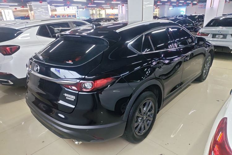 Used Mazda CX-4 2020 2.0L Automatic Two-Wheel Drive Blue Sky Luxury Edition Rear Right 45 Deg
