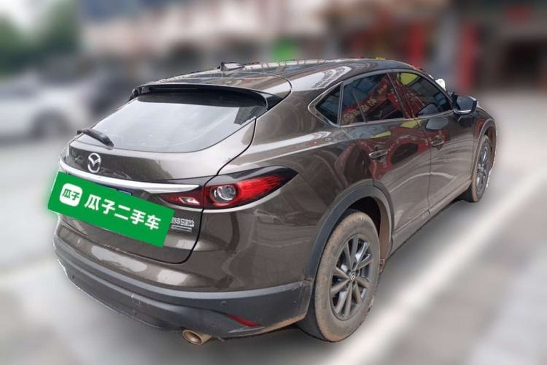 Used Mazda CX-4 2020 2.0L Automatic Two-Wheel Drive Blue Sky Exploration Edition Rear Right 45 Deg