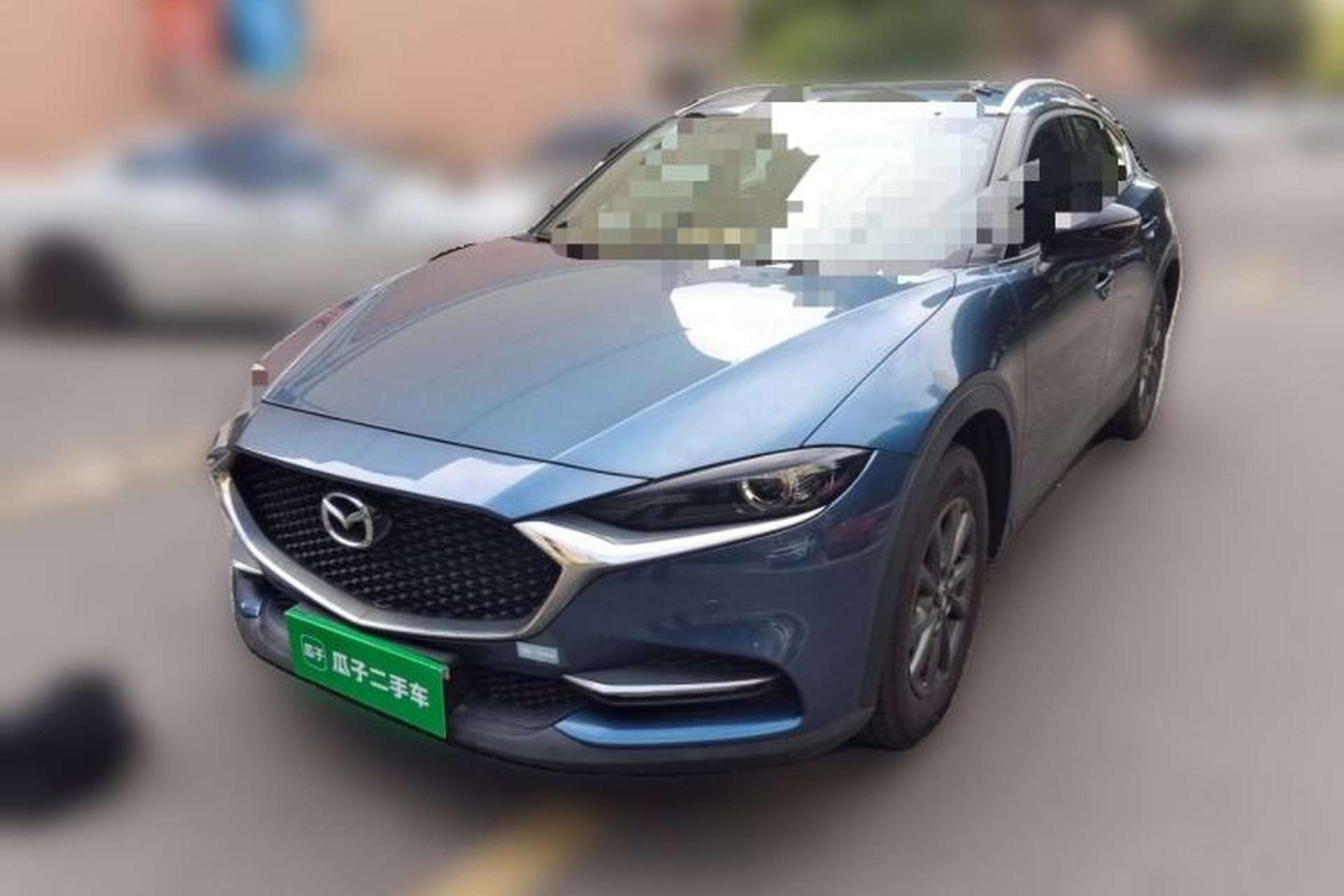 Used Mazda CX-4 2020 2.0L Automatic Two-Wheel Drive Blue Sky Luxury Edition Front Left 45 Deg