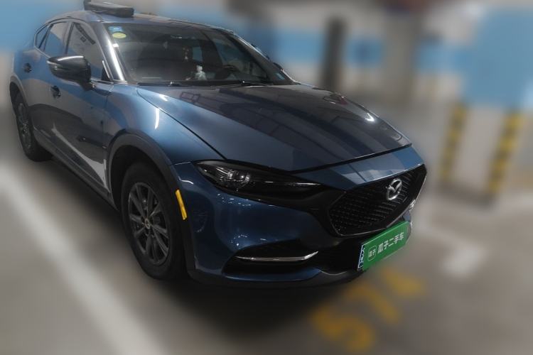Used Mazda CX-4 2020 2.0L Automatic Two-Wheel Drive Blue Sky Exploration Edition Front Right 45 Deg