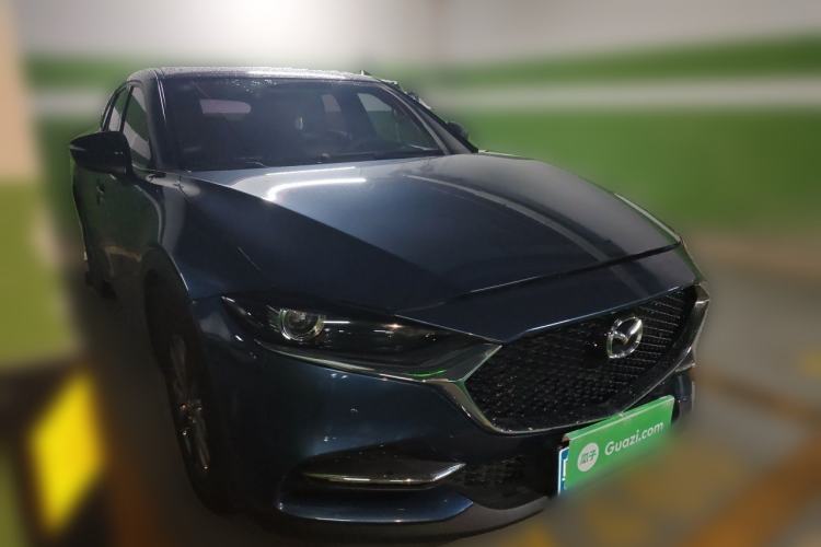 Used Mazda CX-4 2020 2.0L Automatic Two-Wheel Drive Blue Sky Exploration Edition Front Right 45 Deg