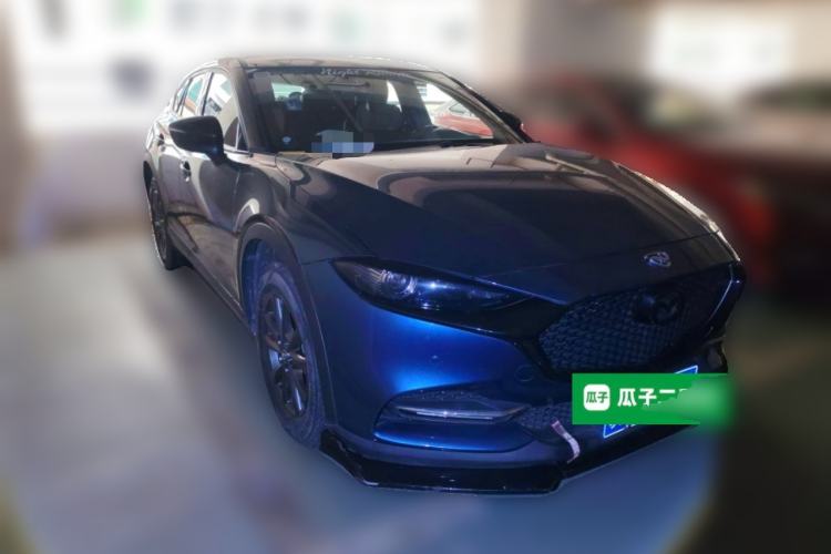 Used Mazda CX-4 2020 2.0L Automatic Two-Wheel Drive Blue Sky Dynamic Edition Front Right 45 Deg