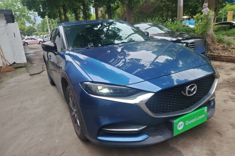 Used Mazda CX-4 2020 2.0L Automatic Two-Wheel Drive Blue Sky Dynamic Edition Front Right 45 Deg