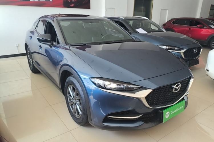 Used Mazda CX-4 2020 2.0L Automatic Two-Wheel Drive Blue Sky Dynamic Edition Front Right 45 Deg