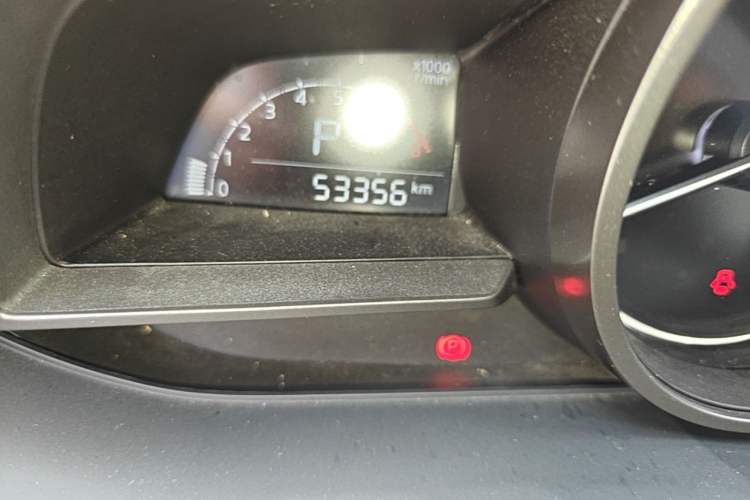 Used Mazda CX-4 2020 2.0L Automatic Two-Wheel Drive Blue Sky Dynamic Edition Odometer Close Up