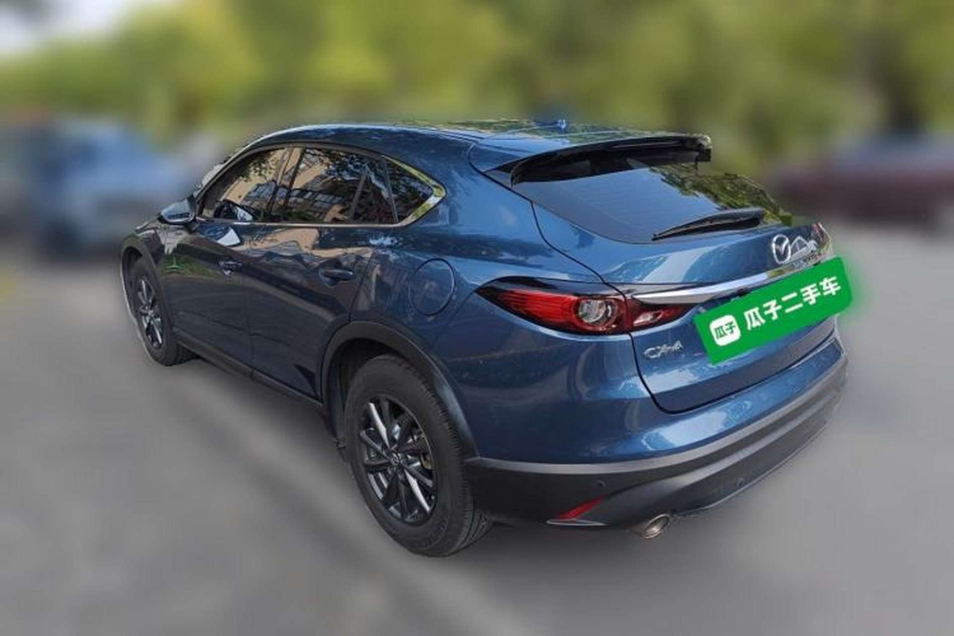 Used Mazda CX-4 2020 2.0L Automatic Two-Wheel Drive Blue Sky Youth Edition Rear Left 45 Deg