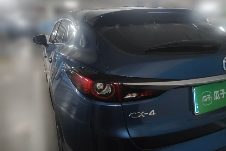Used Mazda CX-4 2020 2.0L Automatic Two-Wheel Drive Blue Sky Exploration Edition Rear Left 45 Deg