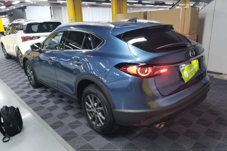 Used Mazda CX-4 2020 2.0L Automatic Two-Wheel Drive Blue Sky Dynamic Edition Rear Left 45 Deg