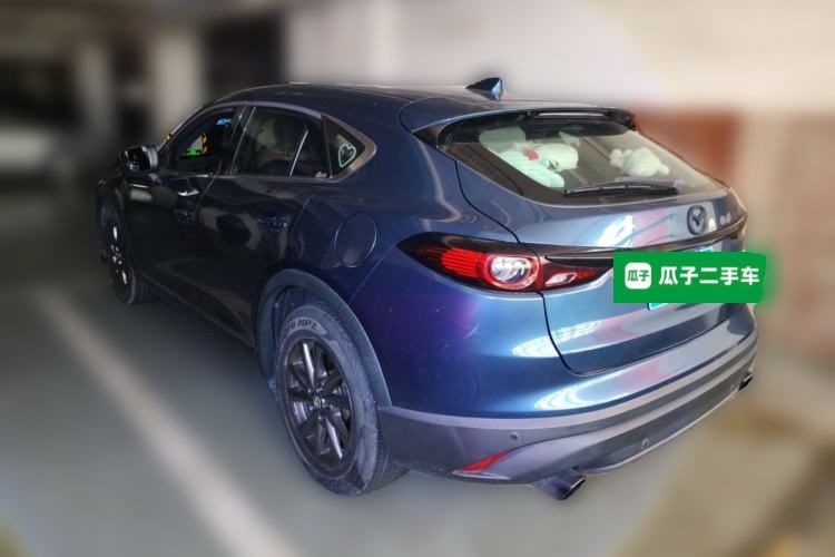 Used Mazda CX-4 2020 2.0L Automatic Two-Wheel Drive Blue Sky Dynamic Edition Rear Left 45 Deg