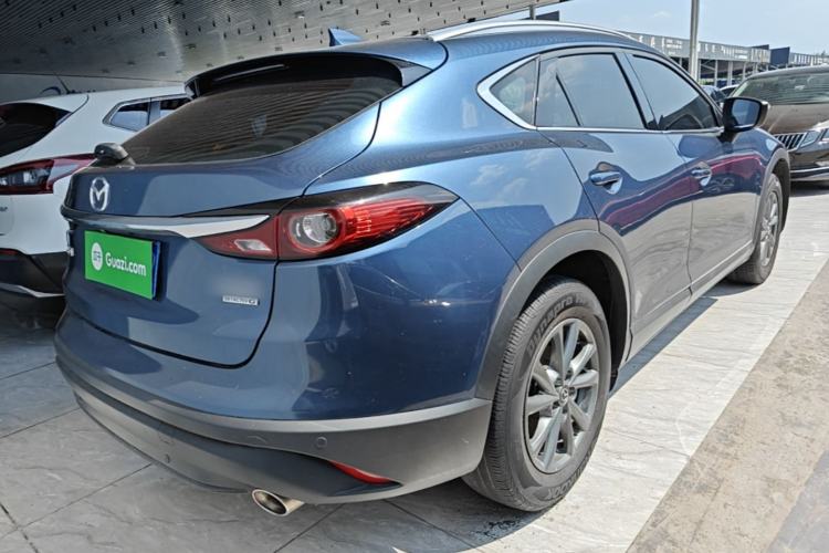 Used Mazda CX-4 2020 2.0L Automatic Two-Wheel Drive Blue Sky Luxury Edition Rear Right 45 Deg