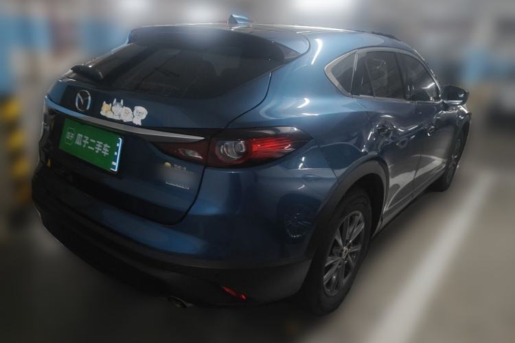 Used Mazda CX-4 2020 2.0L Automatic Two-Wheel Drive Blue Sky Exploration Edition Rear Right 45 Deg