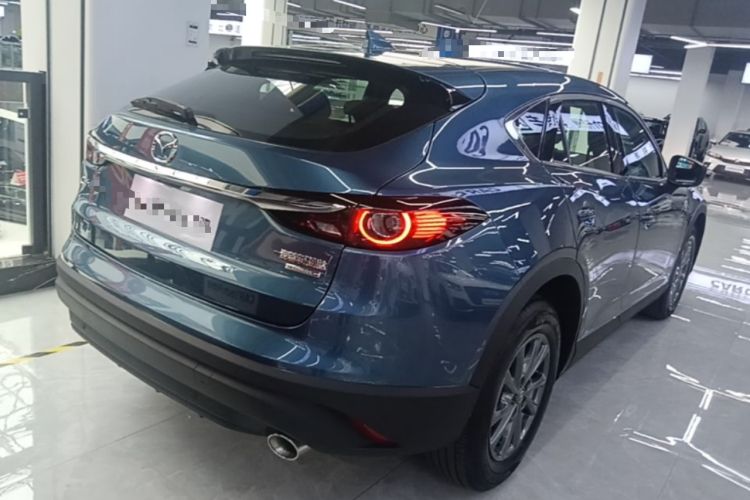 Used Mazda CX-4 2020 2.0L Automatic Two-Wheel Drive Blue Sky Exploration Edition Rear Right 45 Deg