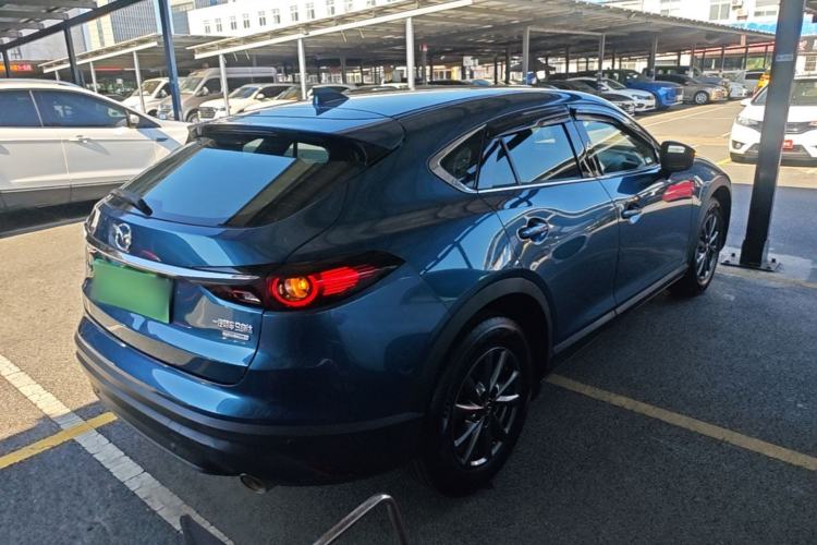 Used Mazda CX-4 2020 2.0L Automatic Two-Wheel Drive Blue Sky Dynamic Edition Rear Right 45 Deg