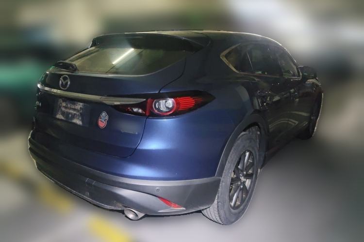 Used Mazda CX-4 2020 2.0L Automatic Two-Wheel Drive Blue Sky Dynamic Edition Rear Right 45 Deg