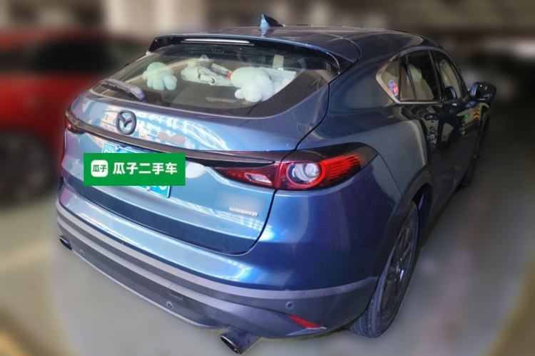 Used Mazda CX-4 2020 2.0L Automatic Two-Wheel Drive Blue Sky Dynamic Edition Rear Right 45 Deg