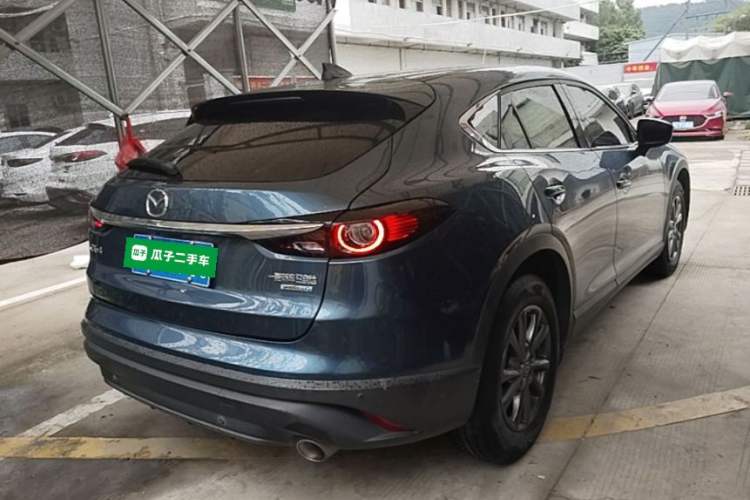 Used Mazda CX-4 2020 2.0L Automatic Two-Wheel Drive Blue Sky Exploration Edition Rear Right 45 Deg
