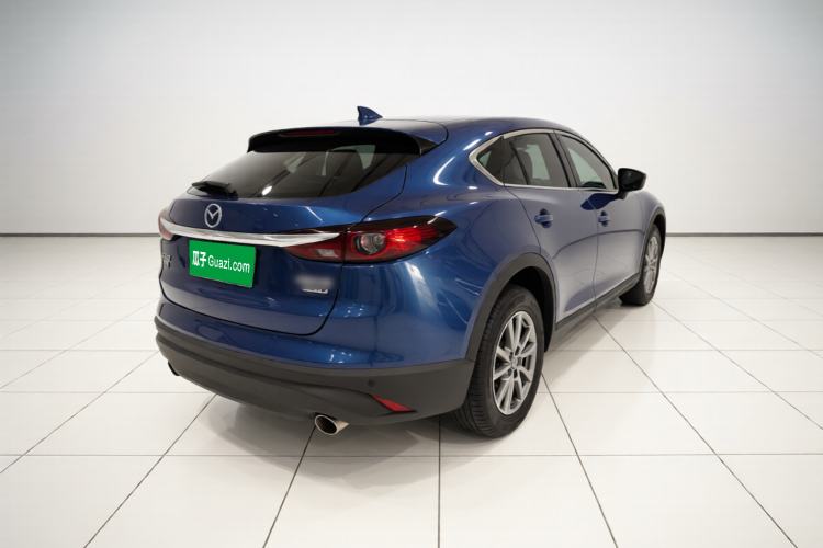 Used Mazda CX-4 2020 2.0L Automatic Two-Wheel Drive Blue Sky Dynamic Edition Rear Right 45 Deg