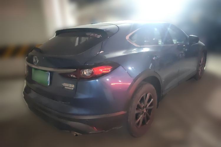 Used Mazda CX-4 2020 2.0L Automatic Two-Wheel Drive Blue Sky Dynamic Edition Rear Right 45 Deg