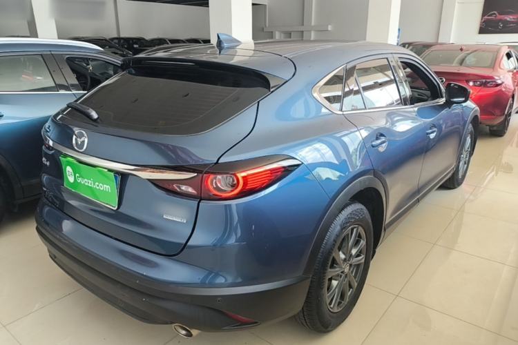 Used Mazda CX-4 2020 2.0L Automatic Two-Wheel Drive Blue Sky Dynamic Edition Rear Right 45 Deg