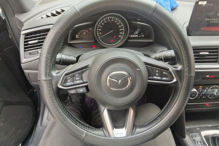 Used Mazda CX-4 2020 2.0L Automatic Two-Wheel Drive Blue Sky Luxury Edition Steering Wheel