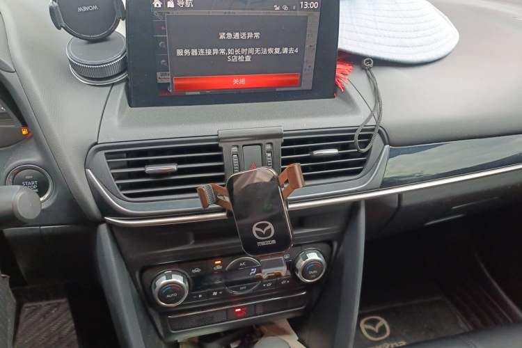 Used Mazda CX-4 2020 2.0L Automatic Two-Wheel Drive Blue Sky Exploration Edition Audio And AC Panel