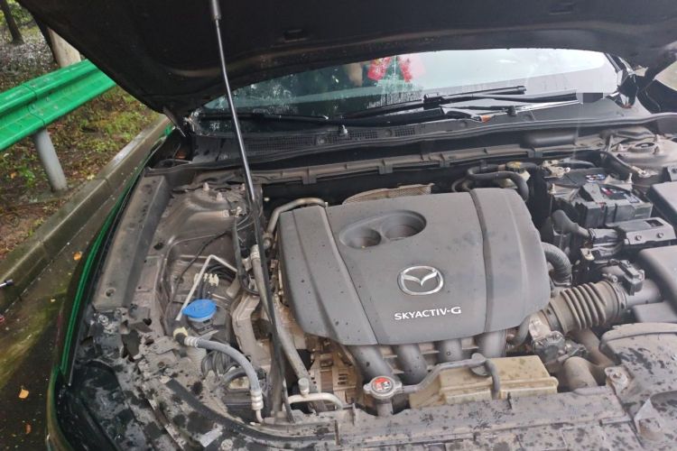 Used Mazda CX-4 2020 2.0L Automatic Two-Wheel Drive Blue Sky Dynamic Edition Engine Bay Right