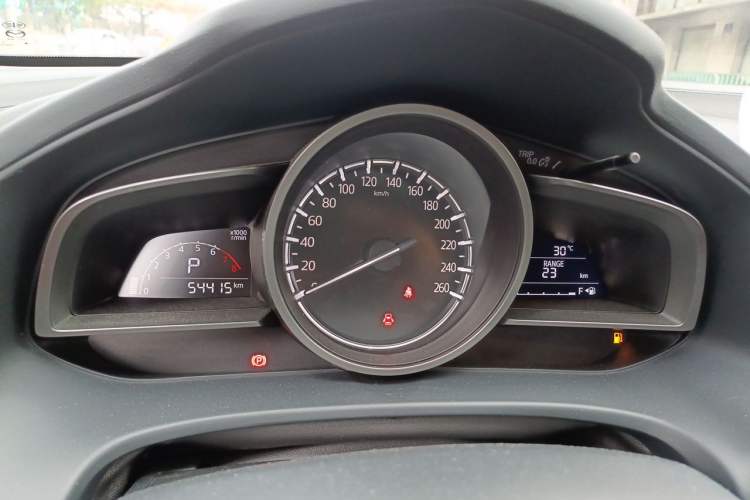 Used Mazda CX-4 2020 2.0L Automatic Two-Wheel Drive Blue Sky Exploration Edition Odometer Close Up