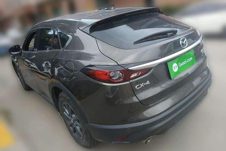 Used Mazda CX-4 2020 2.0L Automatic Two-Wheel Drive Blue Sky Dynamic Edition Rear Left 45 Deg