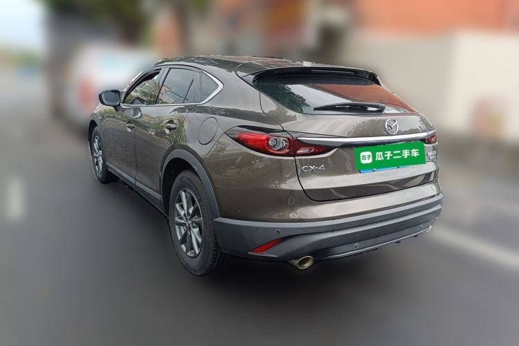 Used Mazda CX-4 2020 2.0L Automatic Two-Wheel Drive Blue Sky Exploration Edition Rear Left 45 Deg