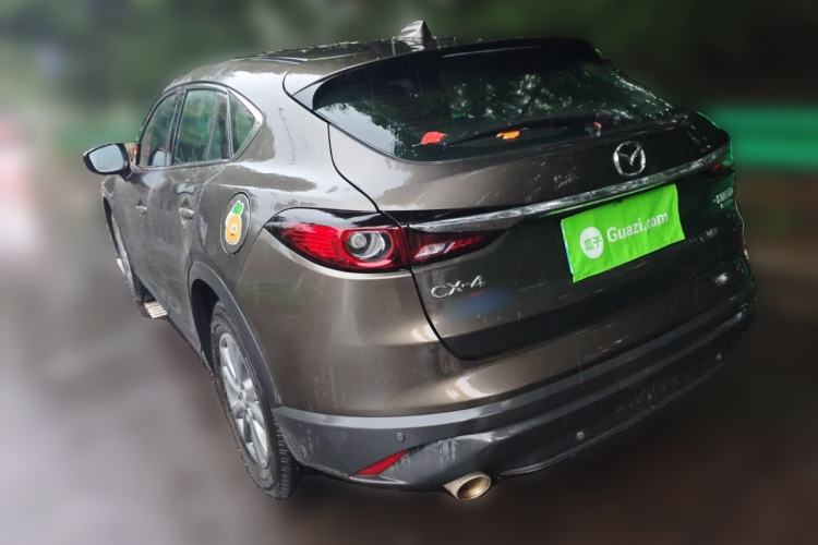 Used Mazda CX-4 2020 2.0L Automatic Two-Wheel Drive Blue Sky Dynamic Edition Rear Left 45 Deg