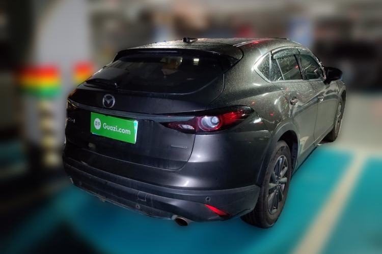 Used Mazda CX-4 2020 2.0L Automatic Two-Wheel Drive Blue Sky Dynamic Edition Rear Right 45 Deg