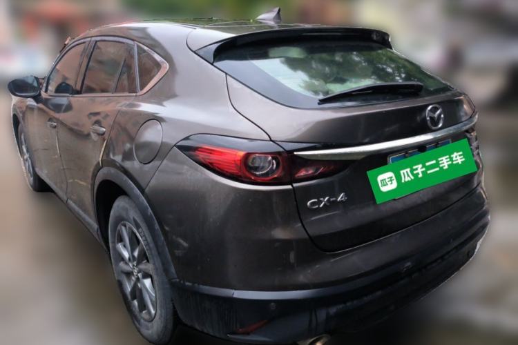 Used Mazda CX-4 2020 2.0L Automatic Two-Wheel Drive Blue Sky Dynamic Edition Rear Left 45 Deg
