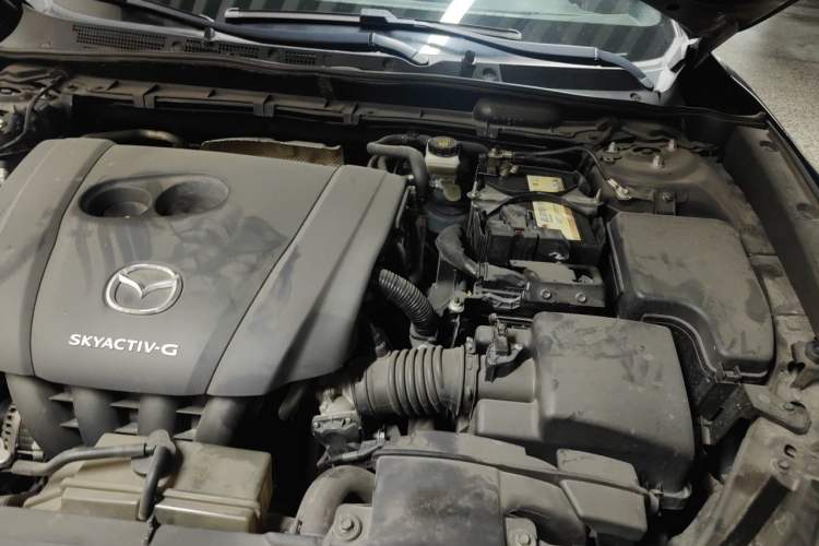 Used Mazda CX-4 2020 2.0L Automatic Two-Wheel Drive Blue Sky Exploration Edition Engine Bay Left