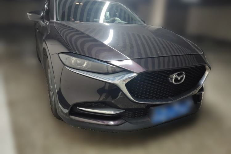 Used Mazda CX-4 2020 2.0L Automatic Two-Wheel Drive Blue Sky Exploration Edition Front Right 45 Deg