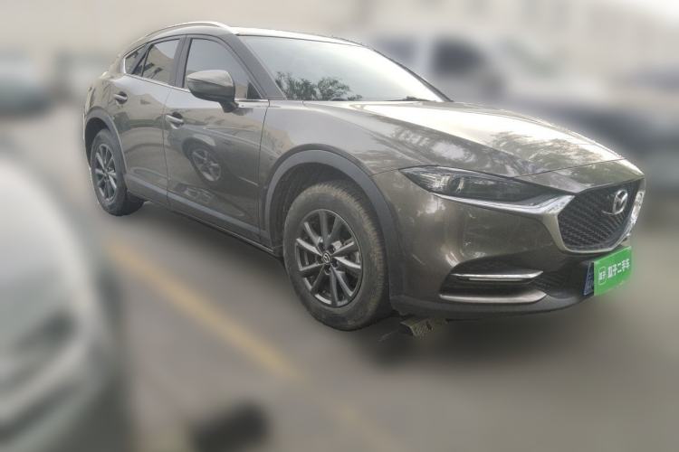 Used Mazda CX-4 2020 2.0L Automatic Two-Wheel Drive Blue Sky Luxury Edition Front Right 45 Deg