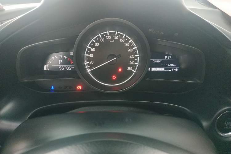 Used Mazda CX-4 2020 2.0L Automatic Two-Wheel Drive Blue Sky Exploration Edition Instrument Cluster