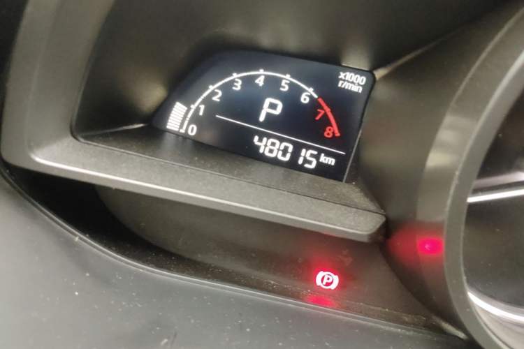 Used Mazda CX-4 2020 2.0L Automatic Two-Wheel Drive Blue Sky Luxury Edition Odometer Close Up
