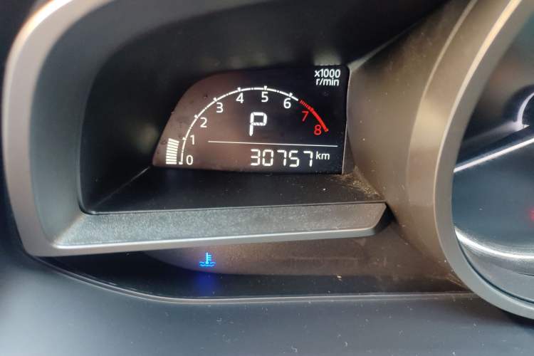 Used Mazda CX-4 2020 2.0L Automatic Two-Wheel Drive Blue Sky Dynamic Edition Odometer Close Up