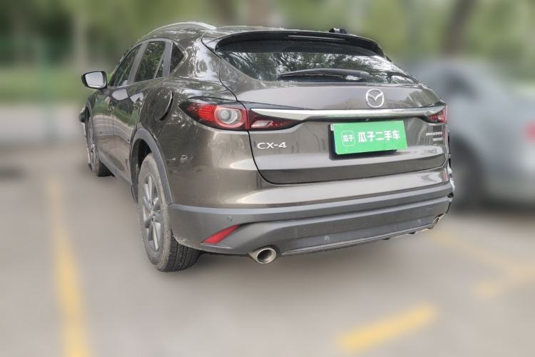 Used Mazda CX-4 2020 2.0L Automatic Two-Wheel Drive Blue Sky Luxury Edition Rear Left 45 Deg
