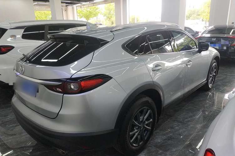Used Mazda CX-4 2020 2.0L Automatic Two-Wheel Drive Blue Sky Exploration Edition Rear Right 45 Deg