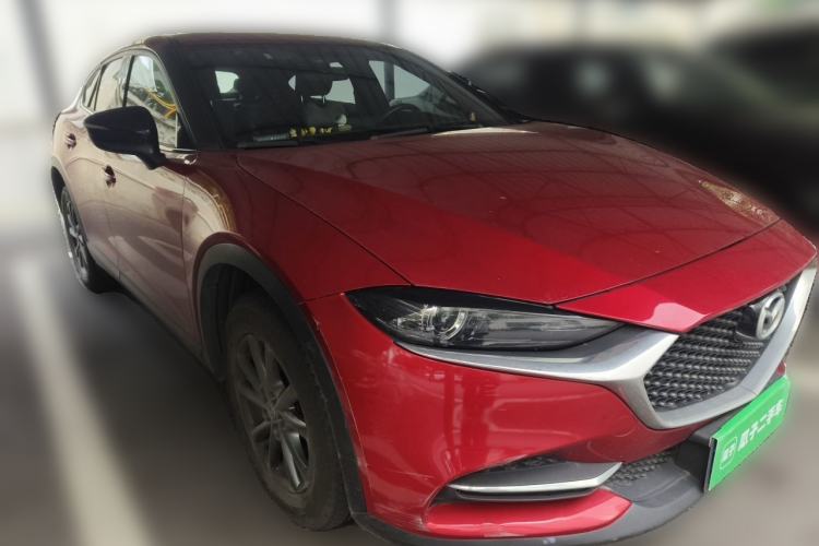 Used Mazda CX-4 2020 2.0L Automatic Two-Wheel Drive Blue Sky Exploration Edition Front Right 45 Deg