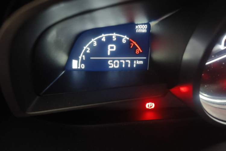 Used Mazda CX-4 2020 2.0L Automatic Two-Wheel Drive Blue Sky Exploration Edition Odometer Close Up