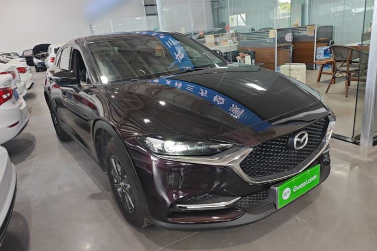 Used Mazda CX-4 2020 2.0L Automatic Two-Wheel Drive Blue Sky Dynamic Edition Front Right 45 Deg