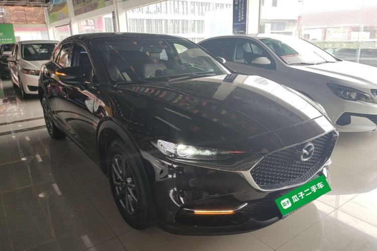 Used Mazda CX-4 2020 2.0L Automatic Two-Wheel Drive Blue Sky Exploration Edition Front Right 45 Deg