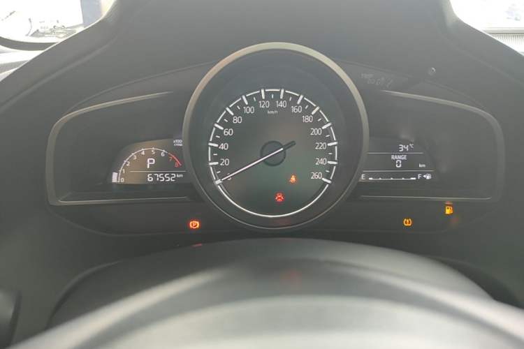 Used Mazda CX-4 2020 2.0L Automatic Two-Wheel Drive Blue Sky Luxury Edition Instrument Cluster
