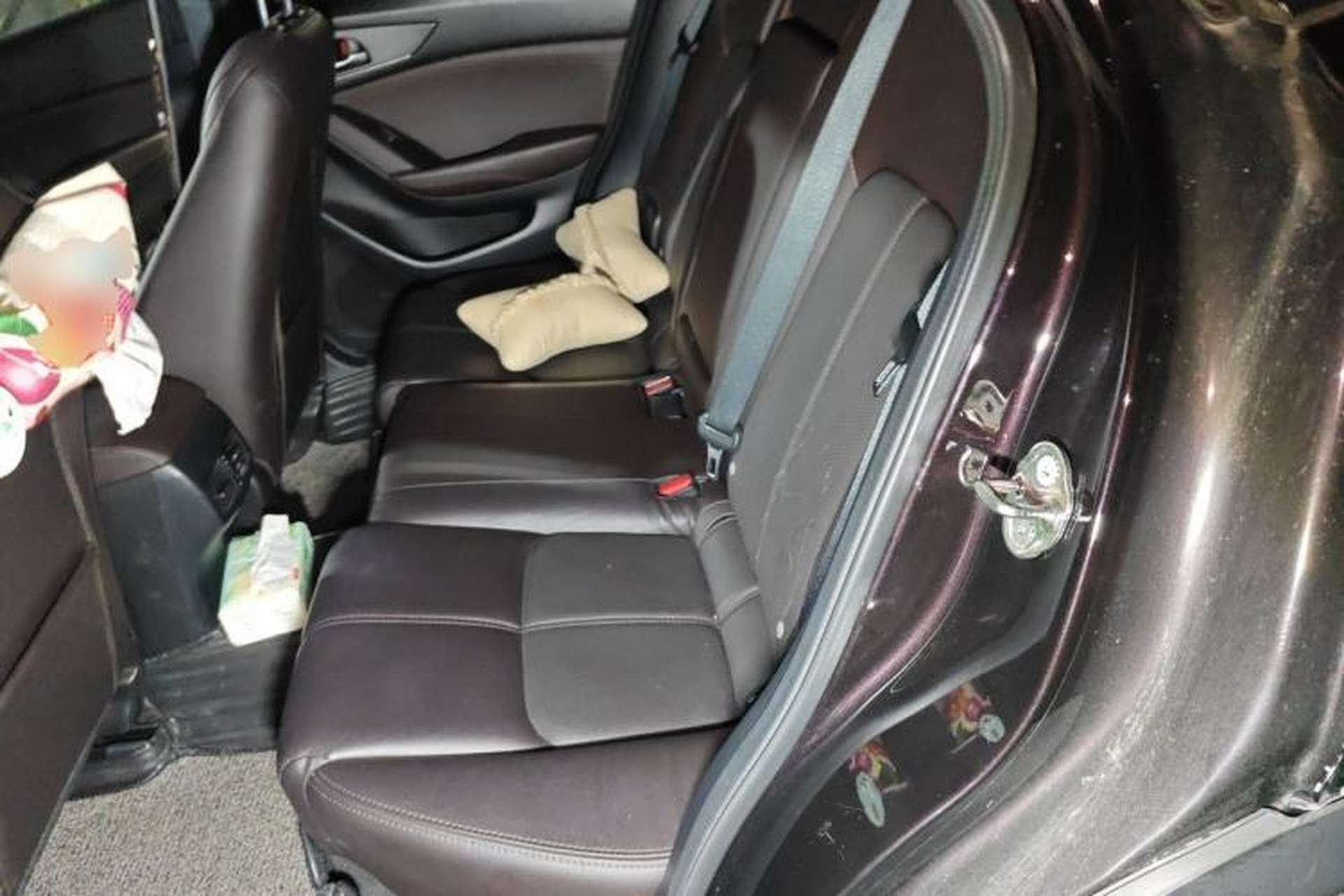 Used Mazda CX-4 2020 2.0L Automatic Two-Wheel Drive Blue Sky Luxury Edition Left Rear Seat